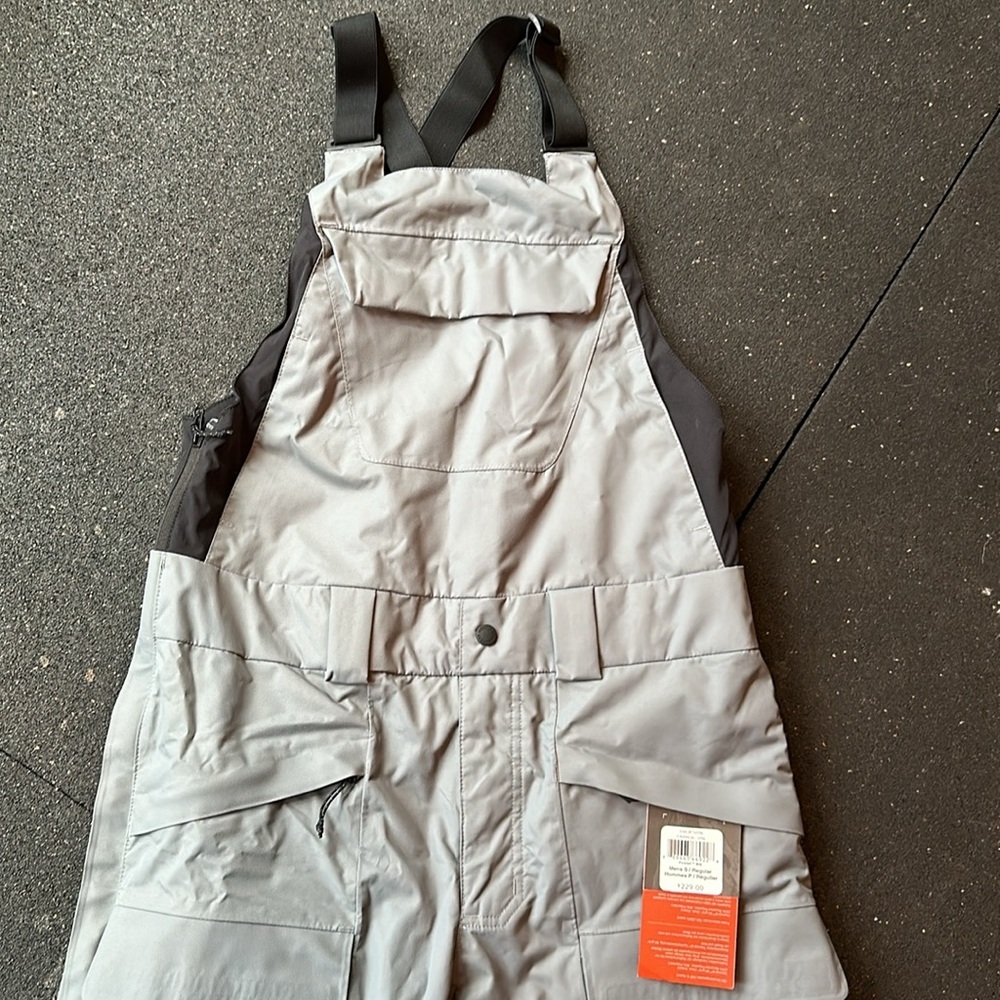 Mountain Hardwear mens snow bibs - Picture 2 of 6